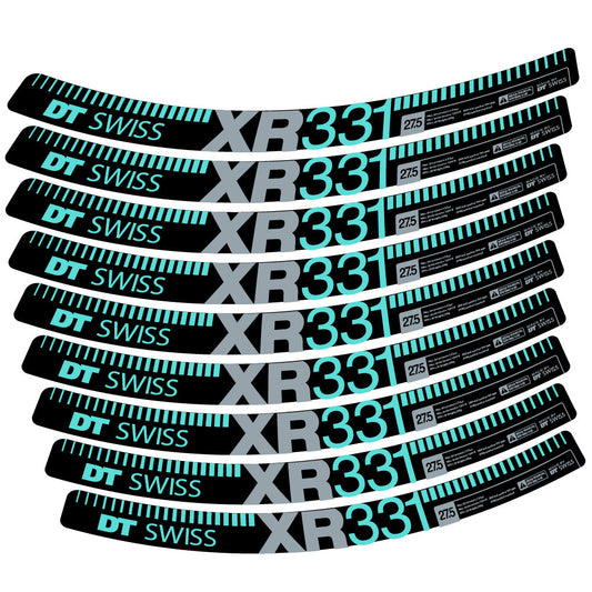 Autocollant DT Swiss XR331, Roues VTT 29, Autocollant Vélo vinyle