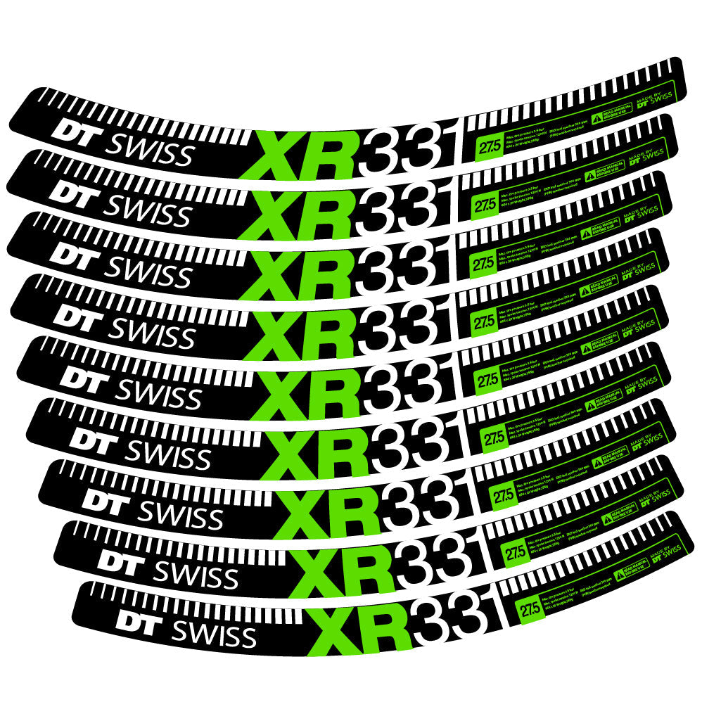 Autocollant DT Swiss XR331, Roues VTT 29, Autocollant Vélo vinyle