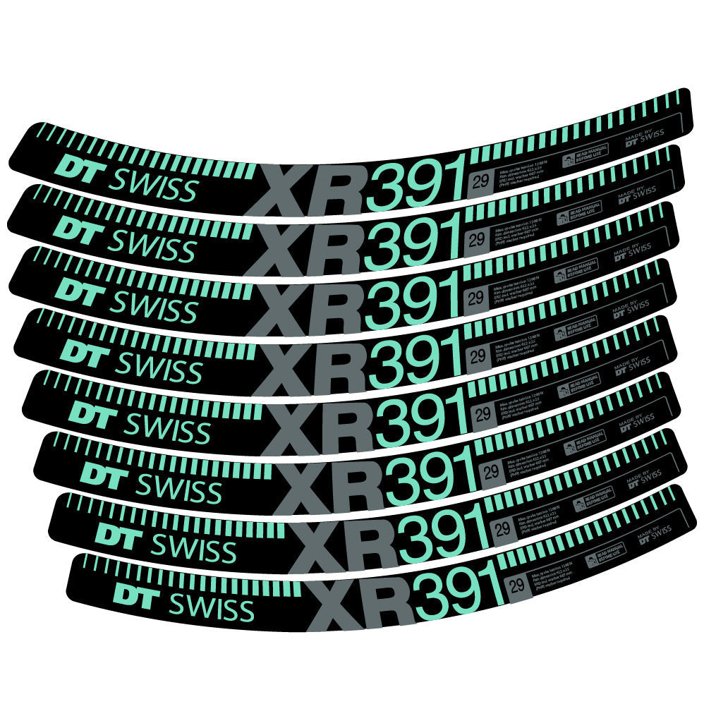 Autocollant DT Swiss XR391, Roues VTT 29, Autocollant Vélo vinyle