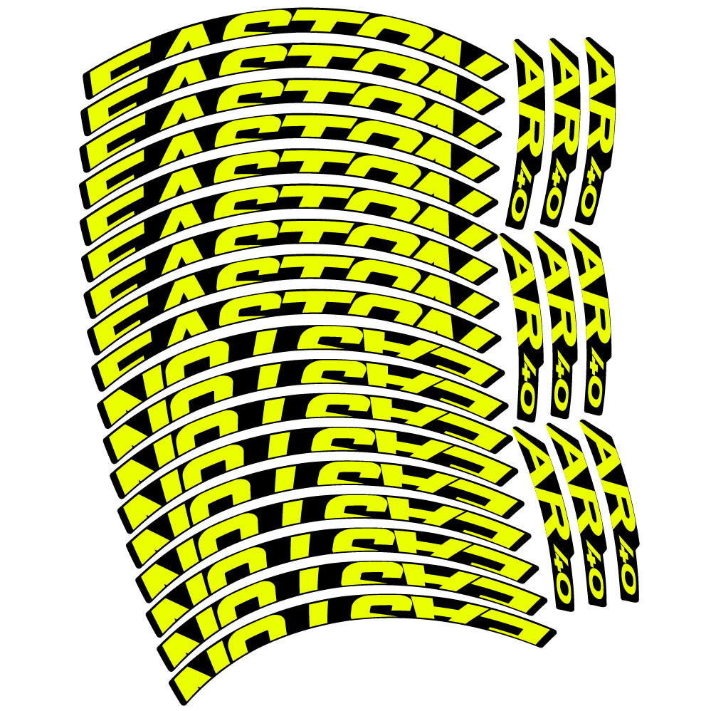 Autocollant Easton AR40, Roues VTT 29, Autocollant Vélo vinyle