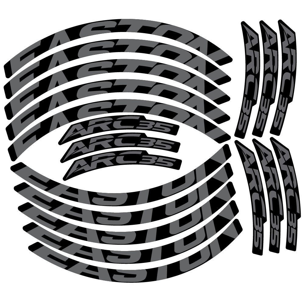Autocollant Easton ARC35, Roues VTT 29, Autocollant Vélo vinyle