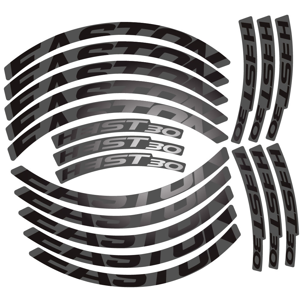 Autocollant Easton Heist 30, Roues VTT 29, Autocollant Vélo vinyle