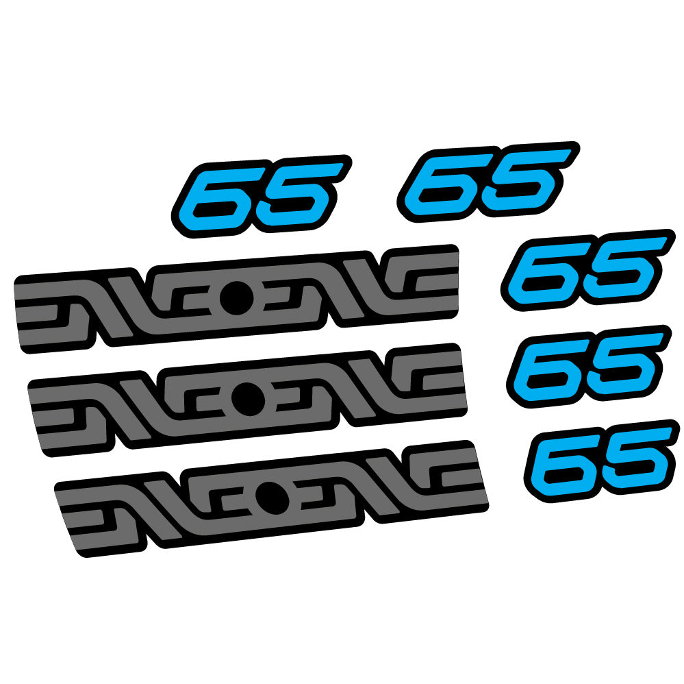 Autocollant Enve 65, Roues VTT 29, Autocollant Vélo vinyle