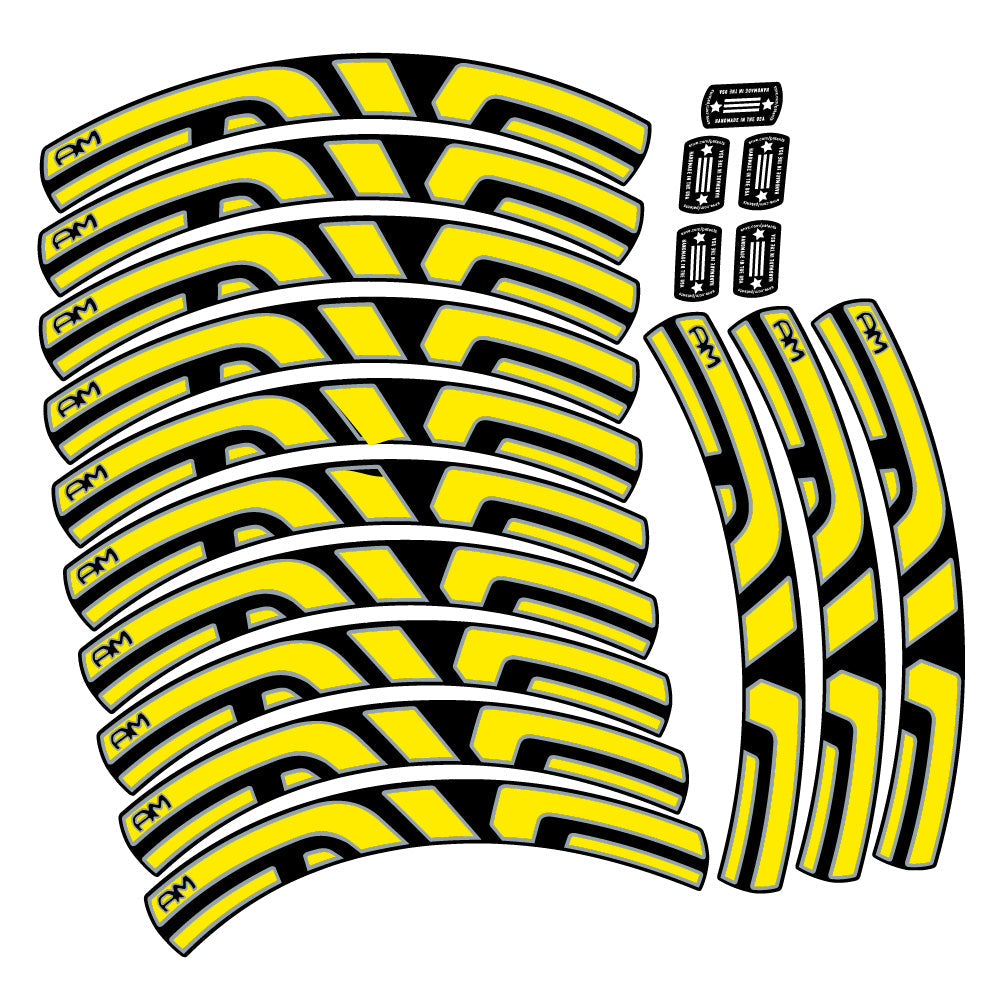 Autocollant Enve AM, Roues VTT 29, Autocollant Vélo vinyle