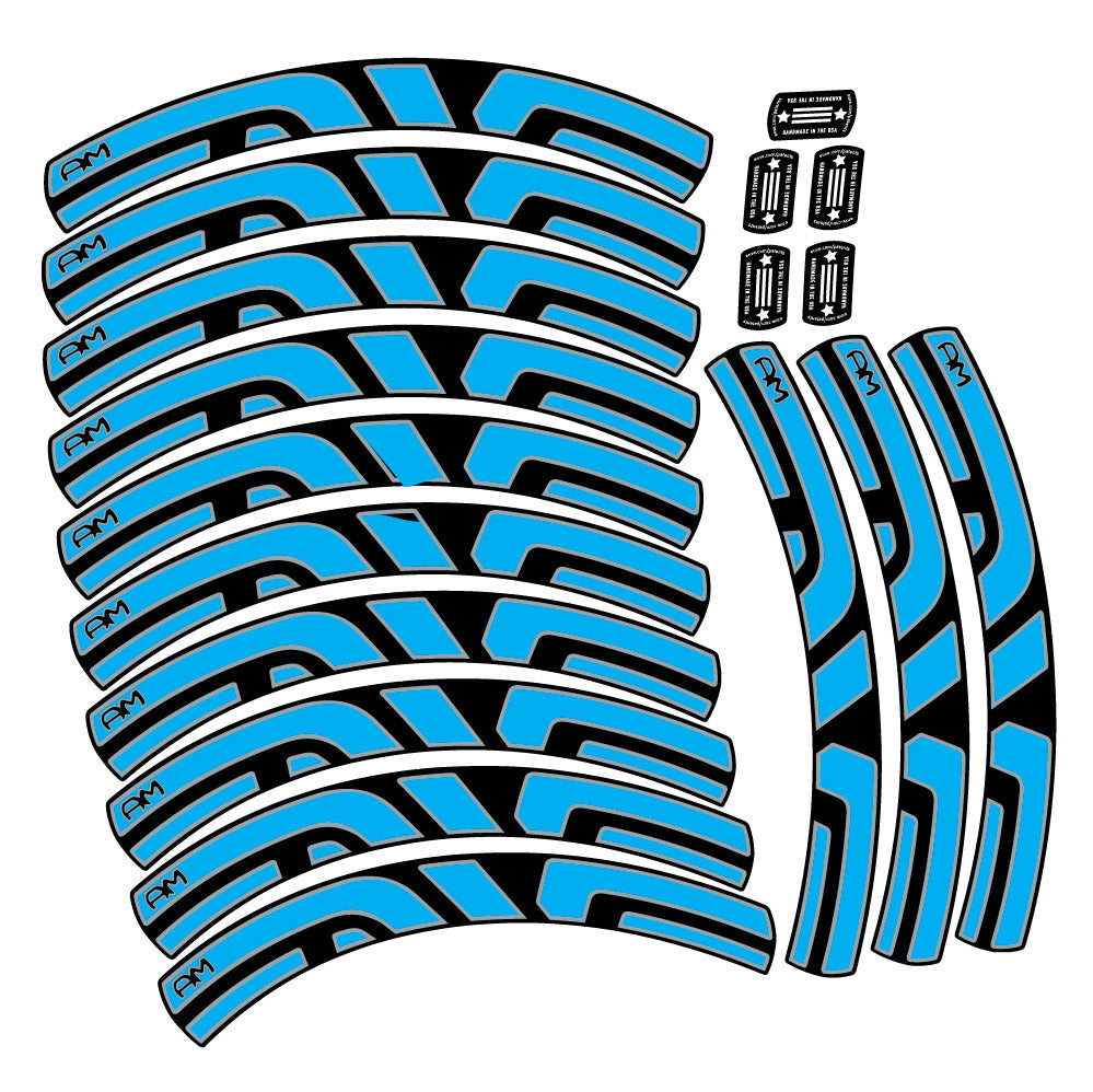 Autocollant Enve AM, Roues VTT 29, Autocollant Vélo vinyle