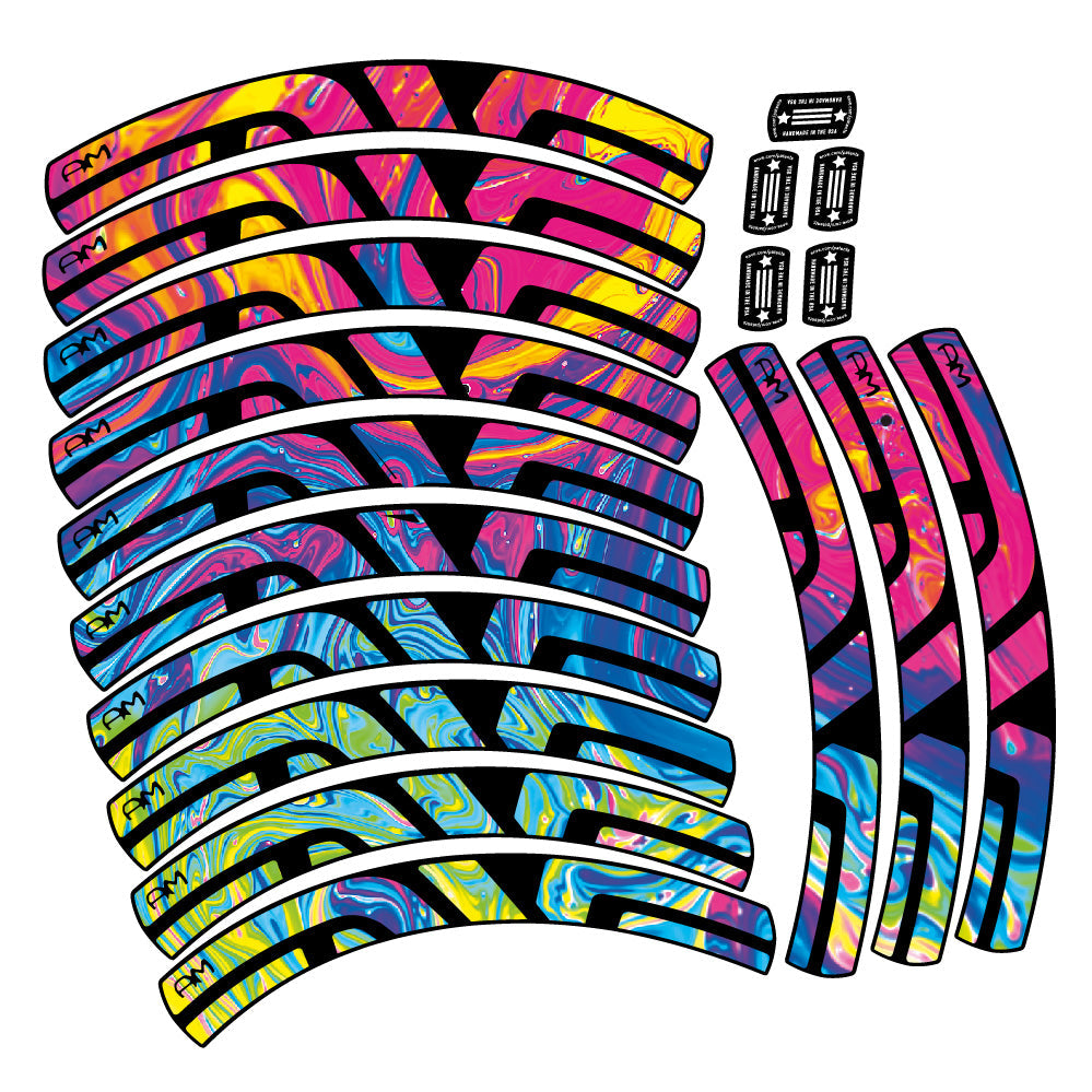 Autocollant Enve AM, Roues VTT 29, Autocollant Vélo vinyle