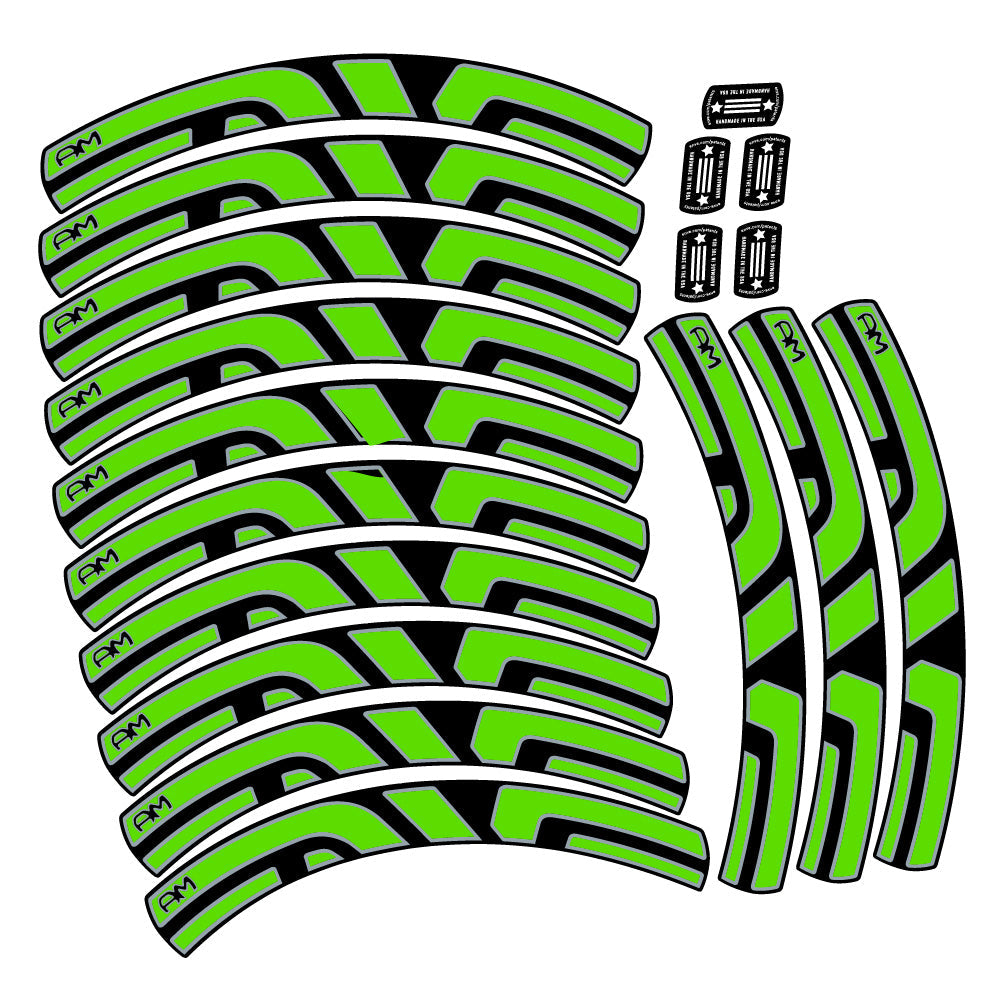 Autocollant Enve AM, Roues VTT 29, Autocollant Vélo vinyle