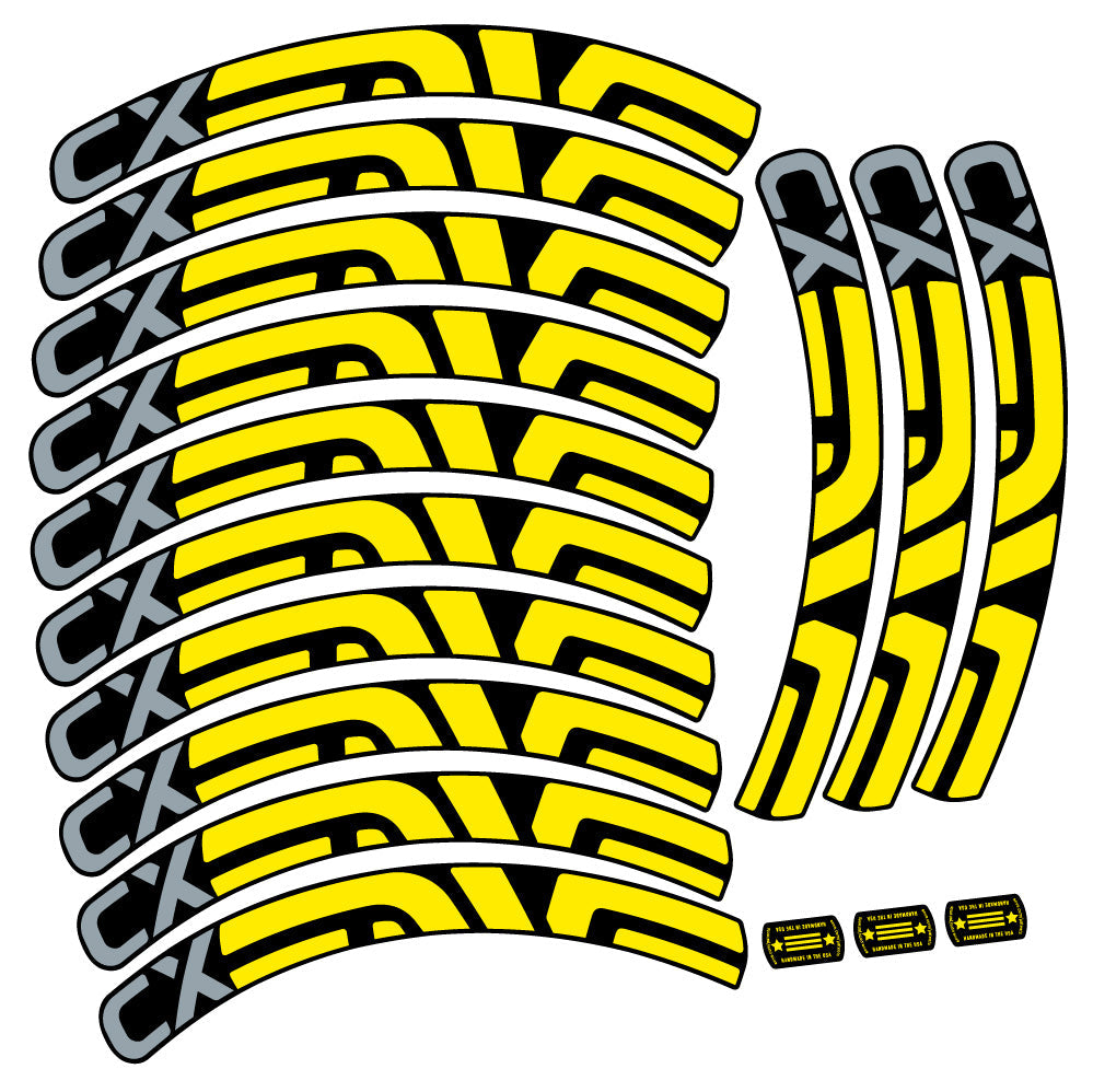 Autocollant Enve CX, Roues VTT 29, Autocollant Vélo vinyle