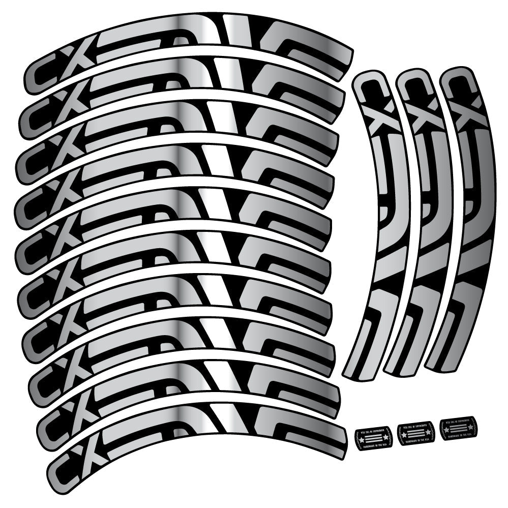 Autocollant Enve CX, Roues VTT 29, Autocollant Vélo vinyle
