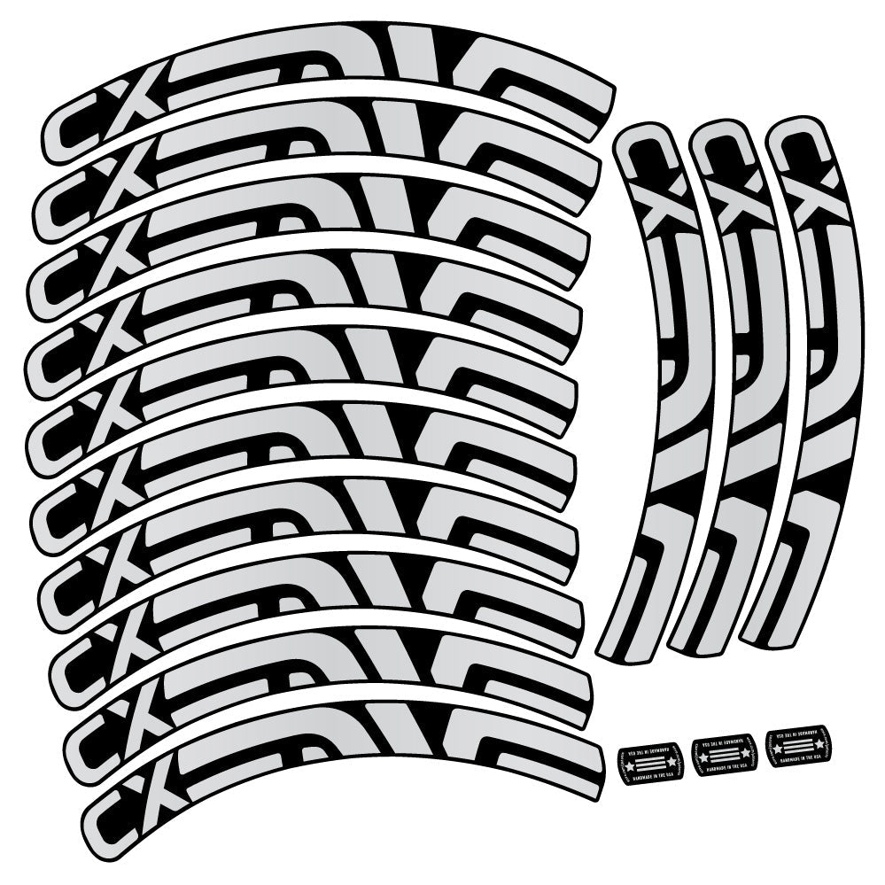 Autocollant Enve CX, Roues VTT 29, Autocollant Vélo vinyle