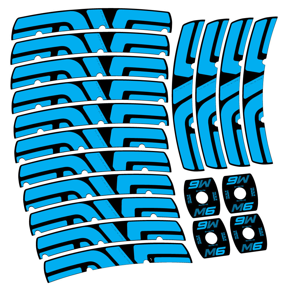 Autocollant Enve M Series M6, Roues VTT 29, Vélo vinyle sticker