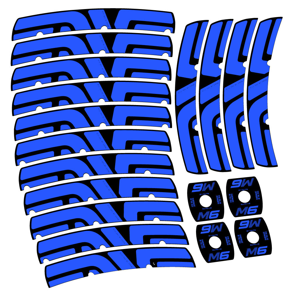 Autocollant Enve M Series M6, Roues VTT 29, Vélo vinyle sticker