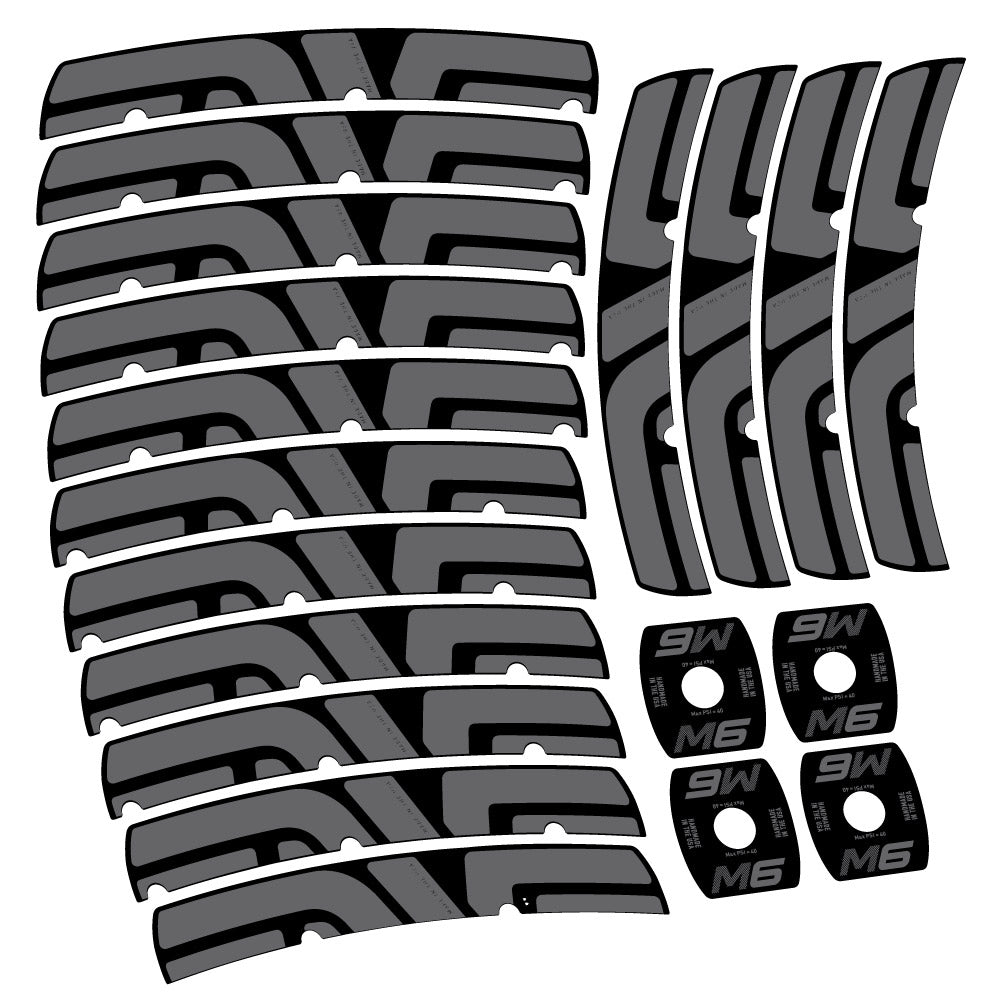 Autocollant Enve M Series M6, Roues VTT 29, Vélo vinyle sticker
