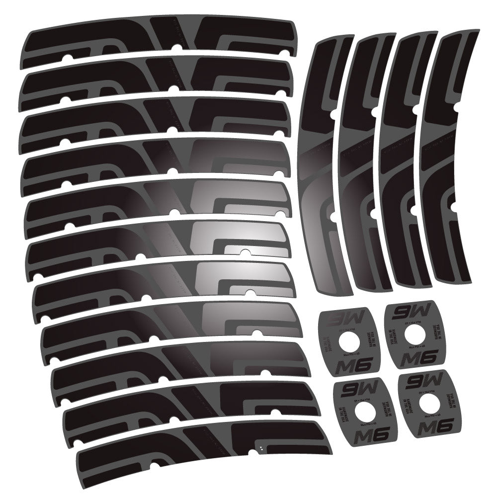 Autocollant Enve M Series M6, Roues VTT 29, Vélo vinyle sticker