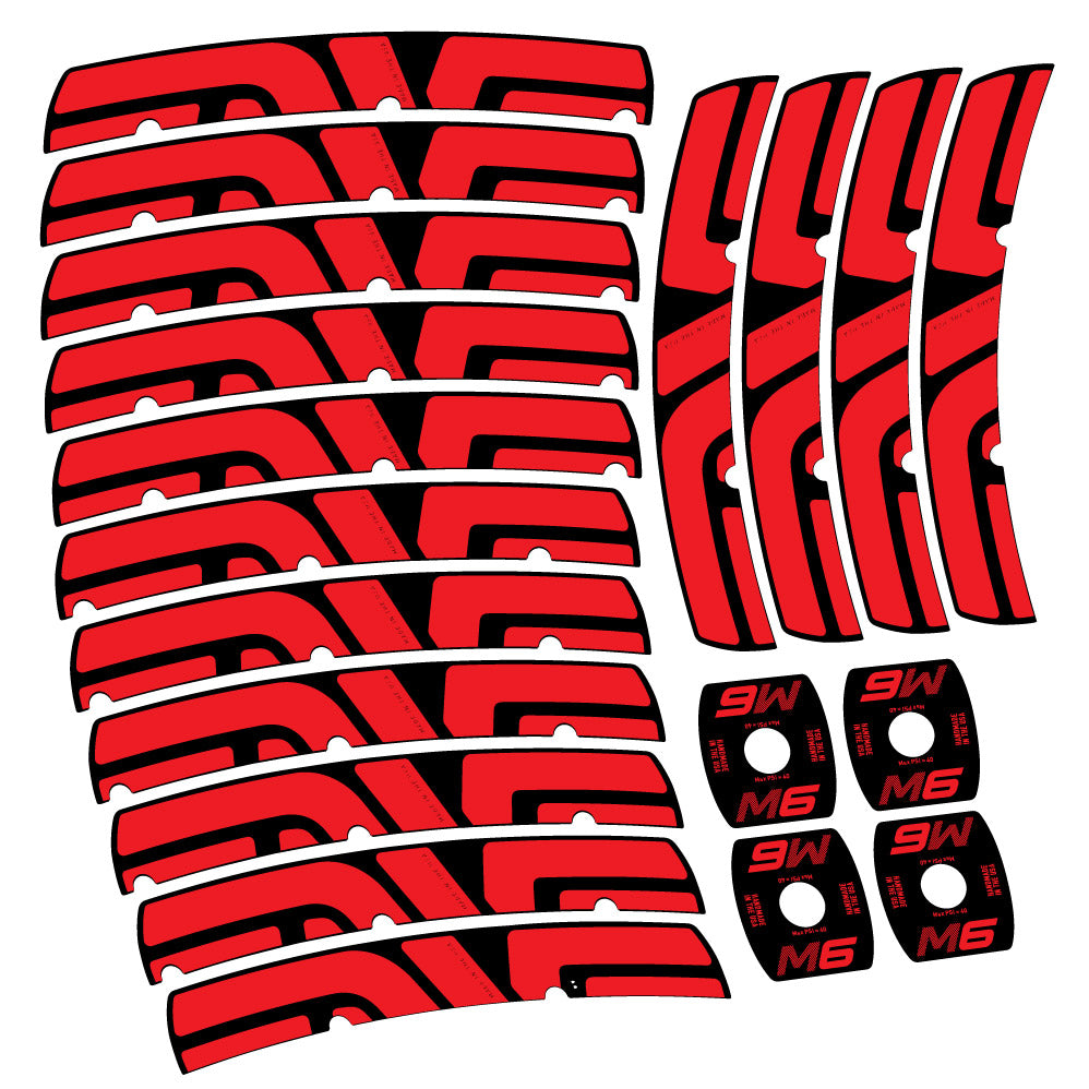 Autocollant Enve M Series M6, Roues VTT 29, Vélo vinyle sticker