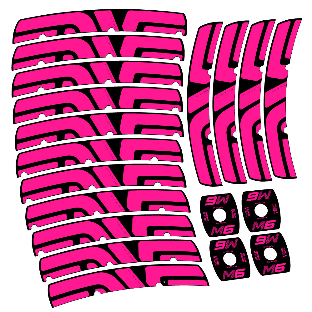 Autocollant Enve M Series M6, Roues VTT 29, Vélo vinyle sticker
