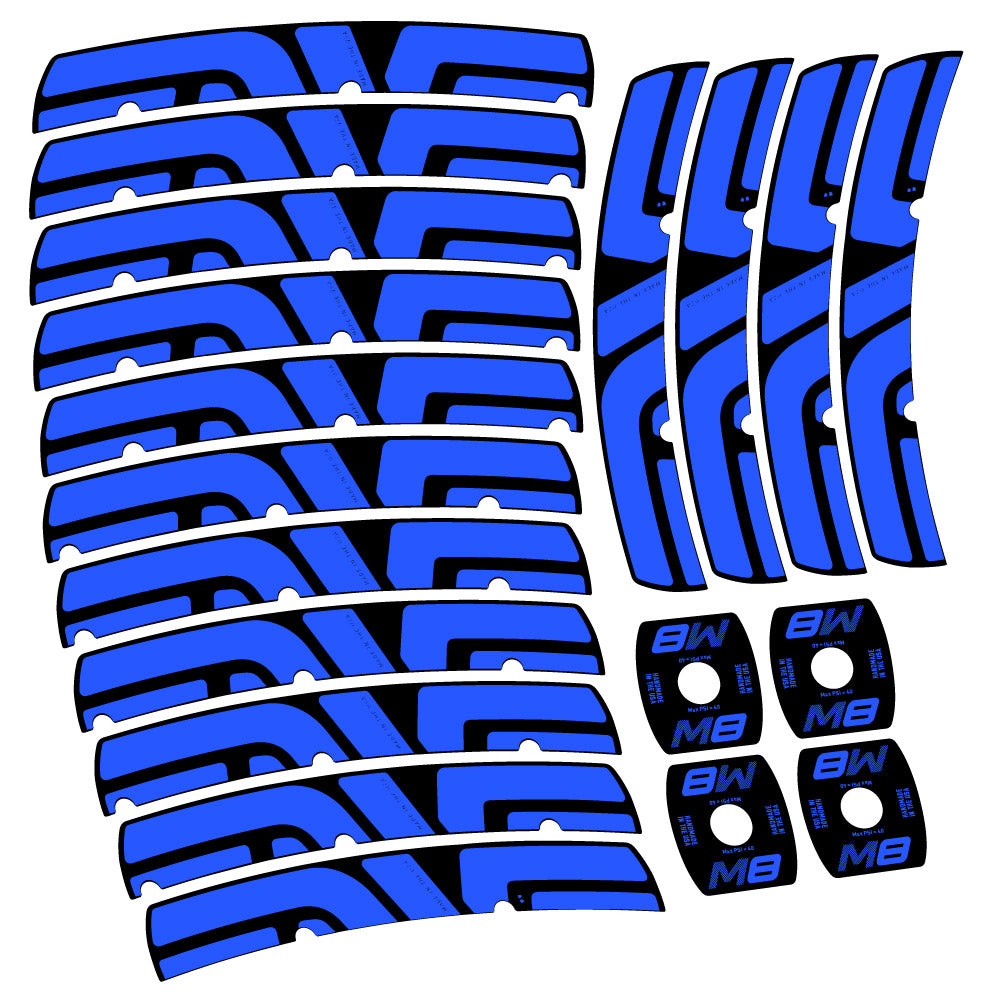 Autocollant Enve M Series M8, Roues VTT 29, Vélo vinyle sticker