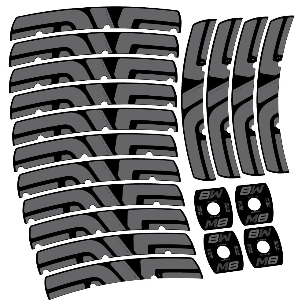 Autocollant Enve M Series M8, Roues VTT 29, Vélo vinyle sticker