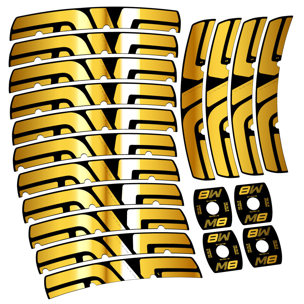 Autocollant Enve M Series M8, Roues VTT 29, Vélo vinyle sticker