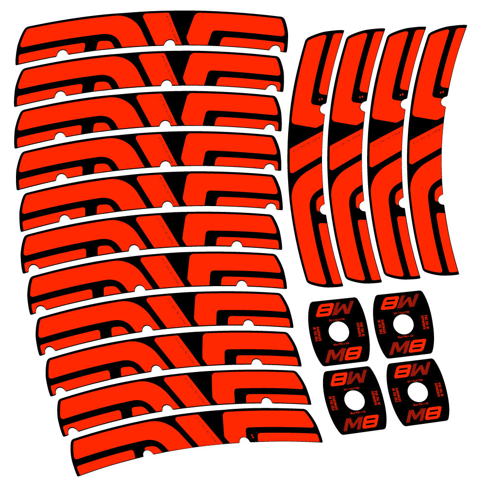 Autocollant Enve M Series M8, Roues VTT 29, Vélo vinyle sticker