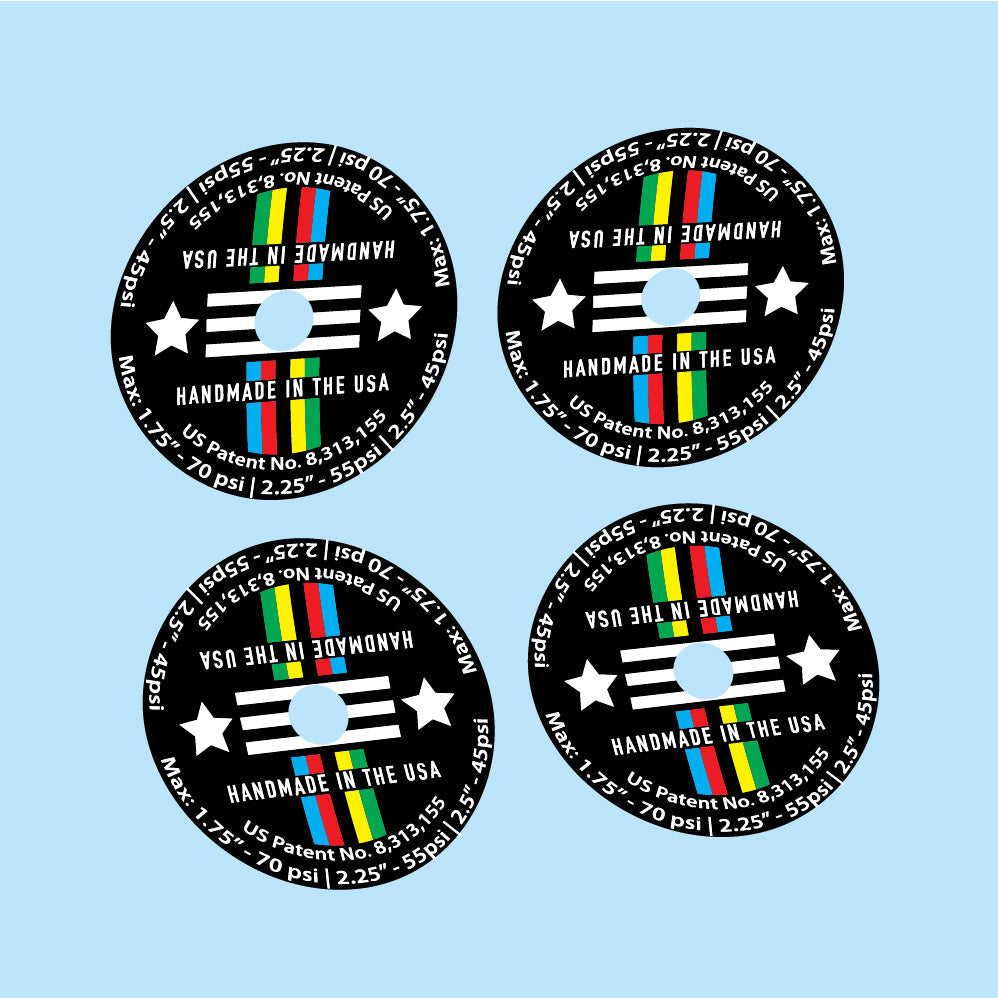Autocollant Enve Valve, Roues VTT 29, Vélo vinyle autocollant