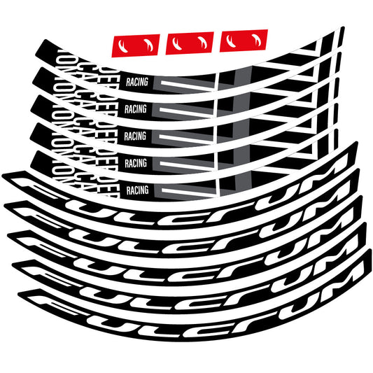 Autocollant Fulcrum Racing 700 db, Mountain Wheel 29, Vinyle autocollant