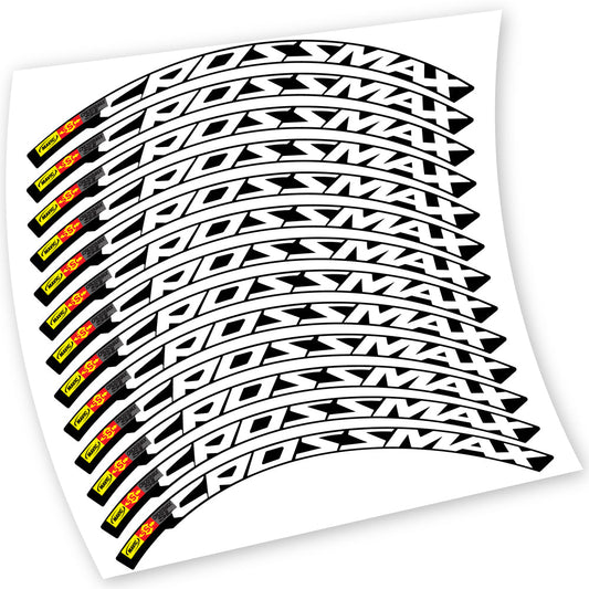Autocollants, Mavic Crossmax SL Pro Ltd 2015, Roues VTT, Vélo vinyle autocollant