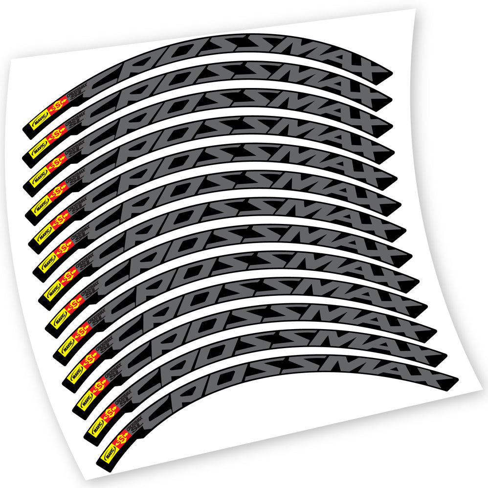 Autocollants, Mavic Crossmax SL Pro Ltd 2015, Roues VTT, Vélo vinyle autocollant