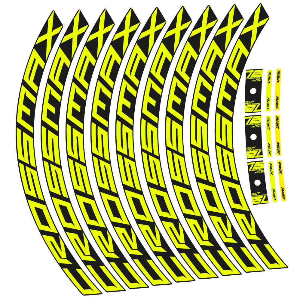 Autocollant Mavic Crossmax SL 2021, Roues VTT 29, Autocollant Vélo vinyle
