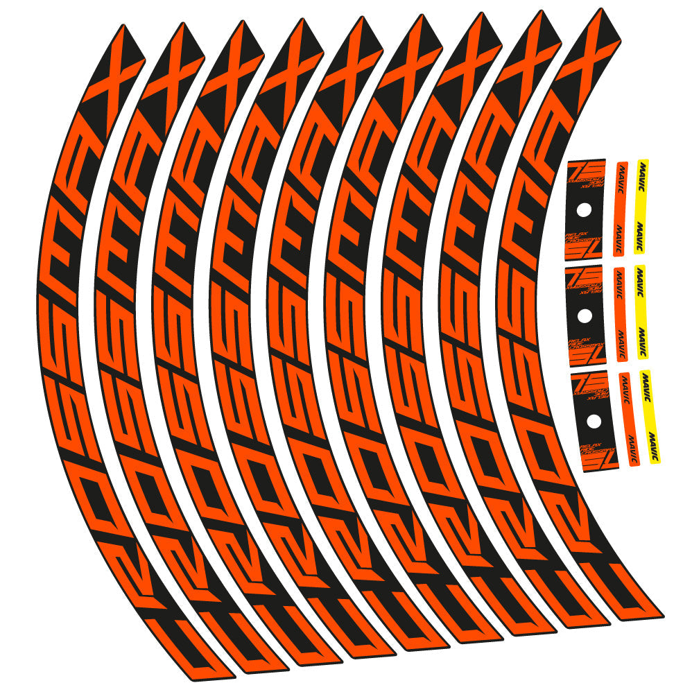 Autocollant Mavic Crossmax SL 2021, Roues VTT 29, Autocollant Vélo vinyle