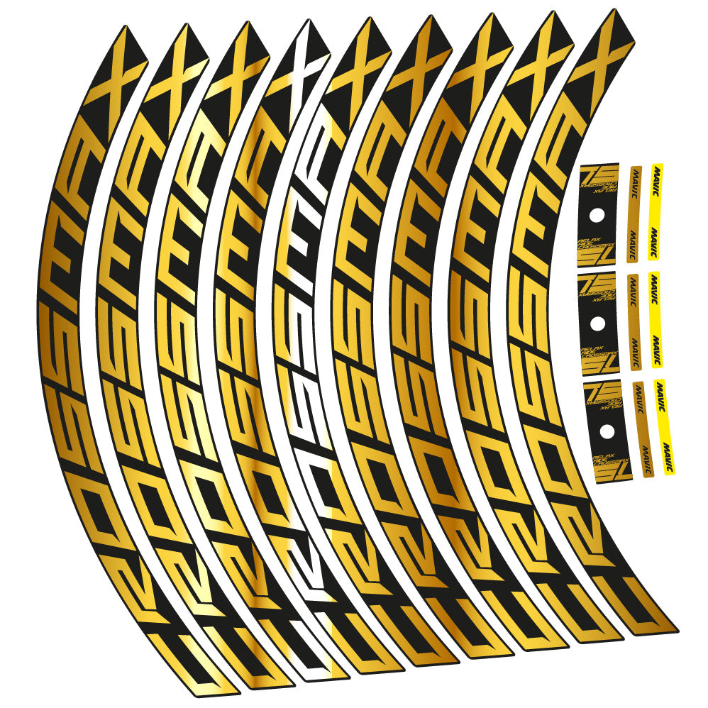 Autocollant Mavic Crossmax SL 2021, Roues VTT 29, Autocollant Vélo vinyle