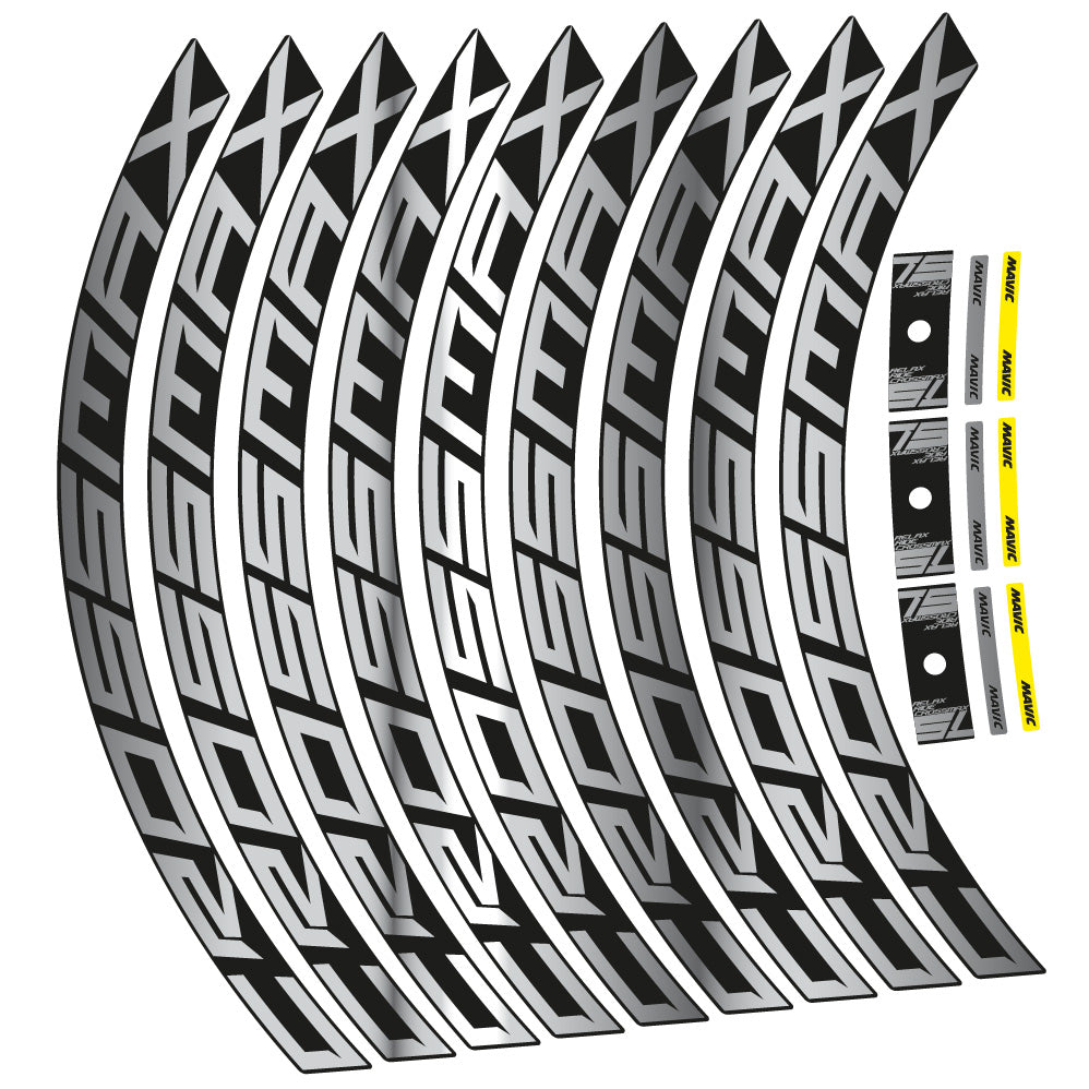 Autocollant Mavic Crossmax SL 2021, Roues VTT 29, Autocollant Vélo vinyle