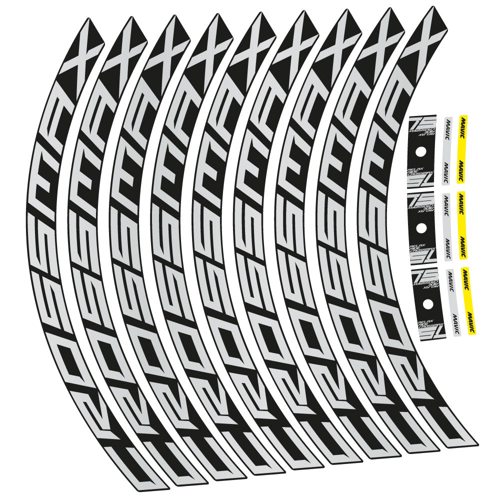 Autocollant Mavic Crossmax SL 2021, Roues VTT 29, Autocollant Vélo vinyle