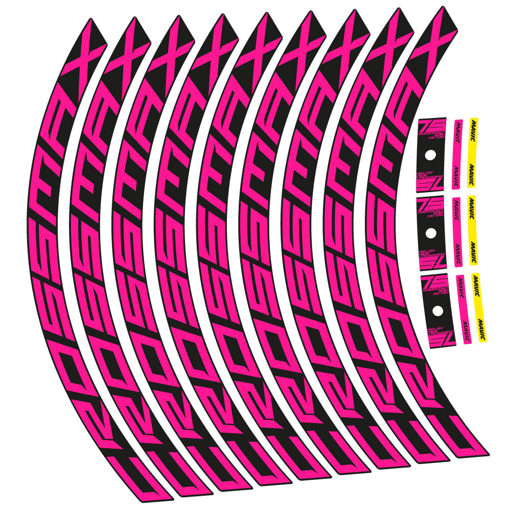 Autocollant Mavic Crossmax SL 2021, Roues VTT 29, Autocollant Vélo vinyle