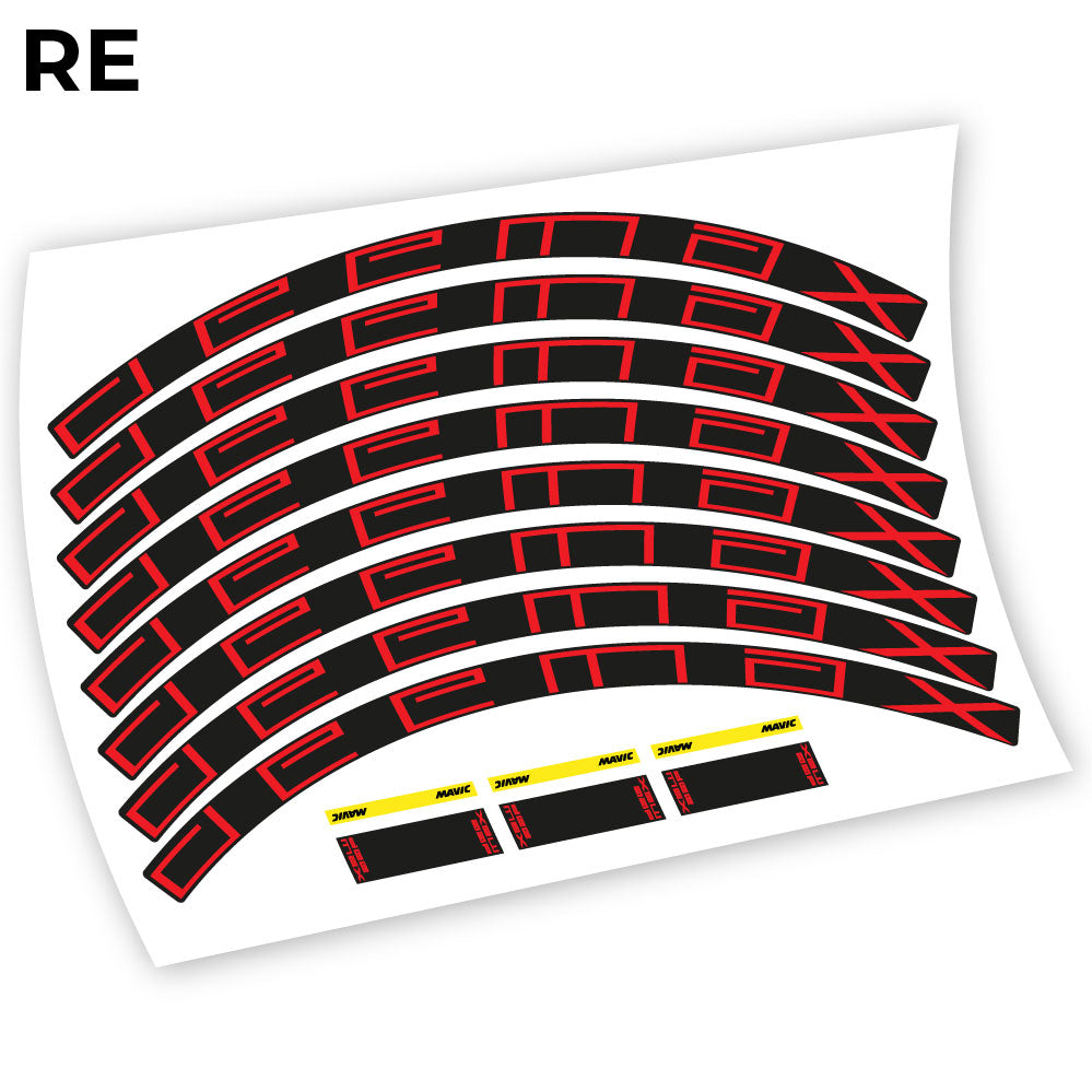 Autocollant, Mavic Deemax 2021, Roue Mountain Vélo