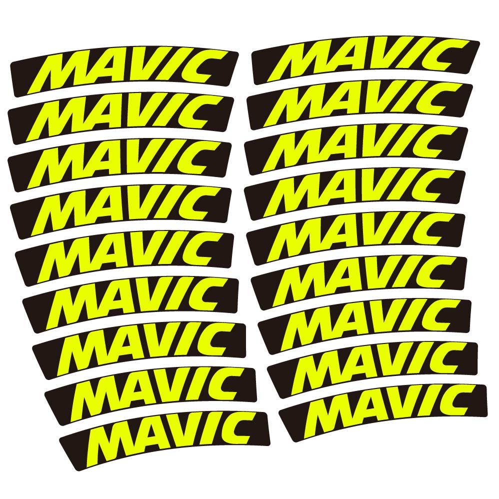 Autocollant Mavic, Roues VTT 29, Autocollant Vélo vinyle