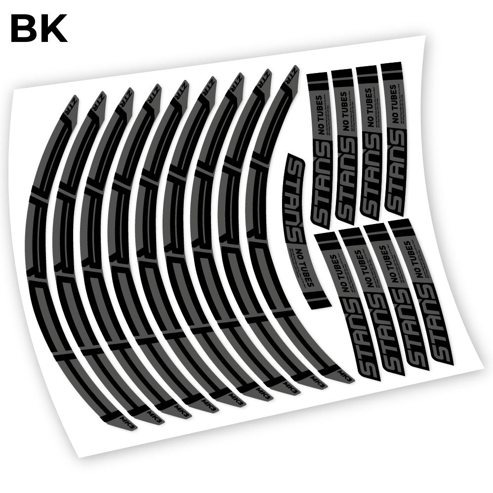 Autocollant, Notubes ZTR Arch MK3 2018, autocollant Mountain Wheel Vélos Vinyle