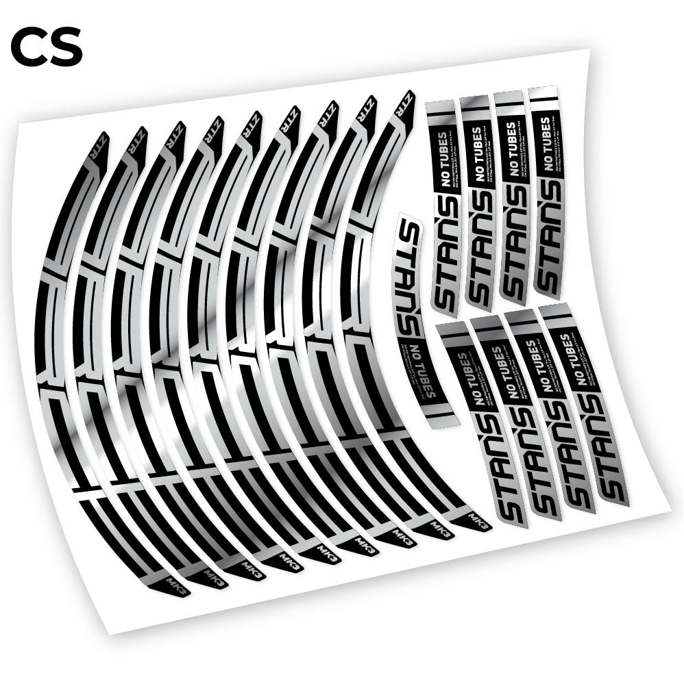 Autocollant, Notubes ZTR Arch MK3 2018, autocollant Mountain Wheel Vélos Vinyle