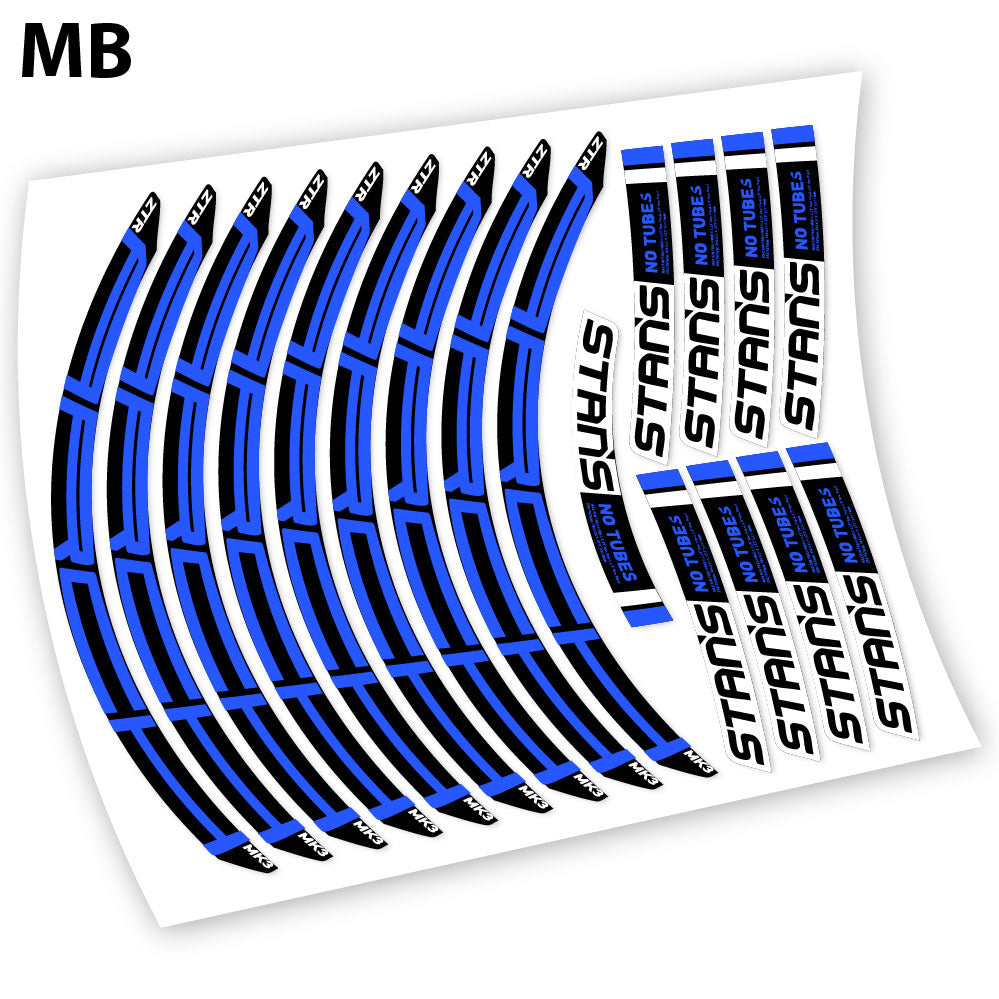 Autocollant, Notubes ZTR Arch MK3 2018, autocollant Mountain Wheel Vélos Vinyle