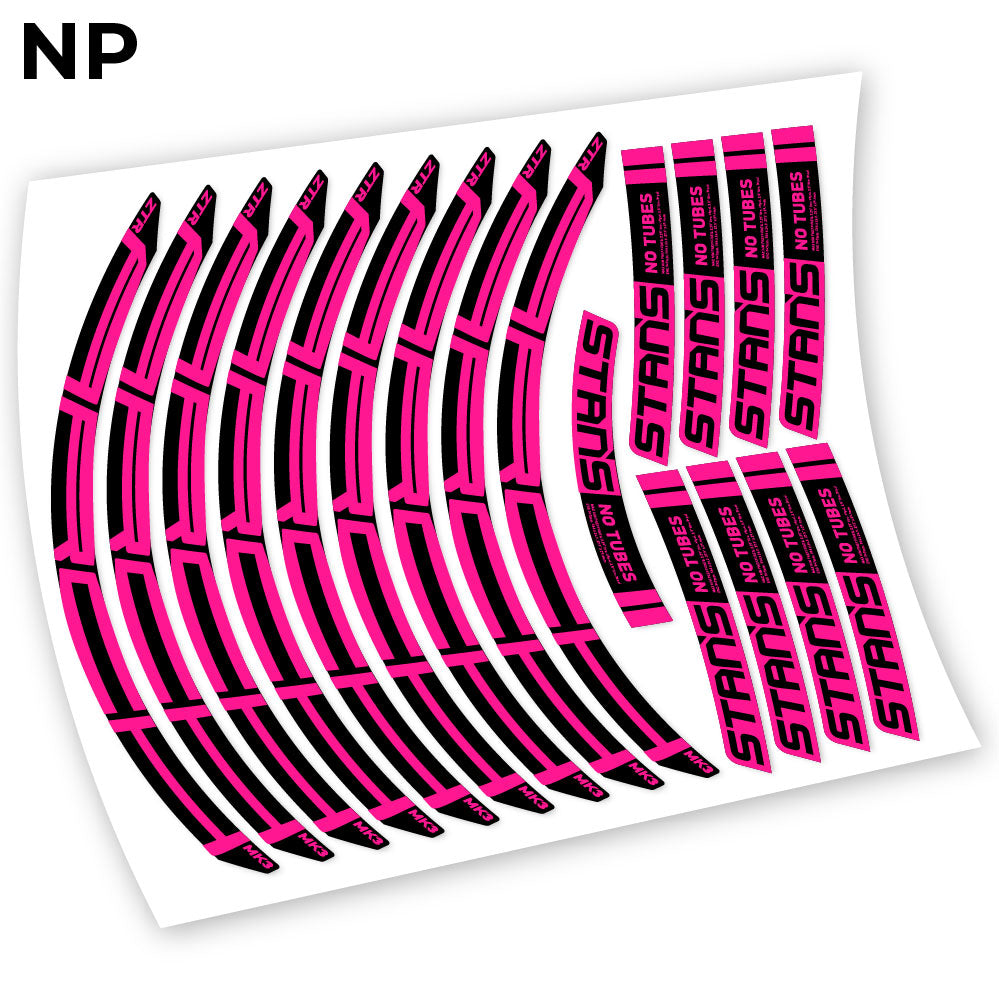 Autocollant, Notubes ZTR Arch MK3 2018, autocollant Mountain Wheel Vélos Vinyle