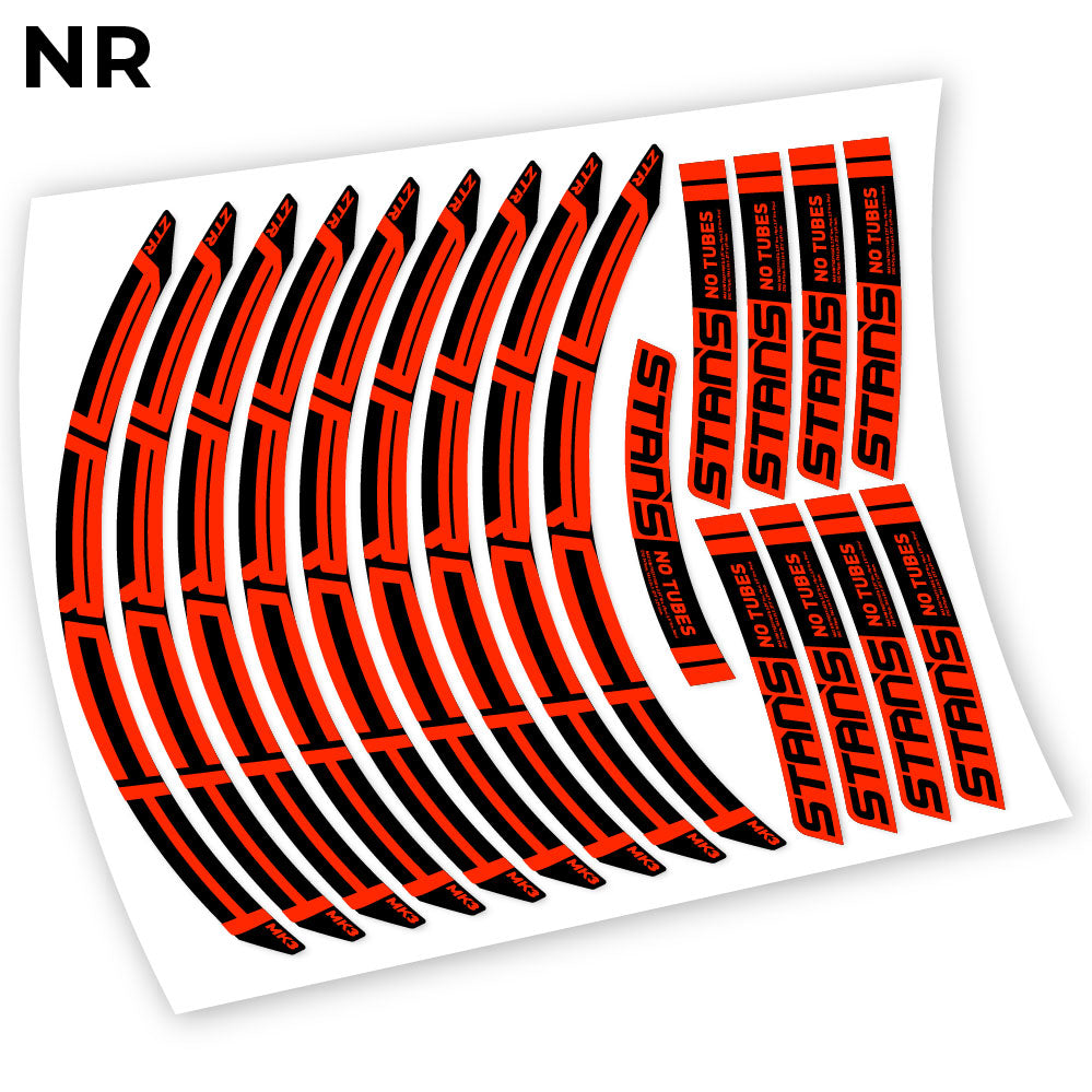 Autocollant, Notubes ZTR Arch MK3 2018, autocollant Mountain Wheel Vélos Vinyle