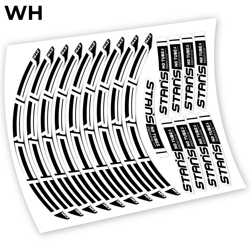 Autocollant, Notubes ZTR Arch MK3 2018, autocollant Mountain Wheel Vélos Vinyle
