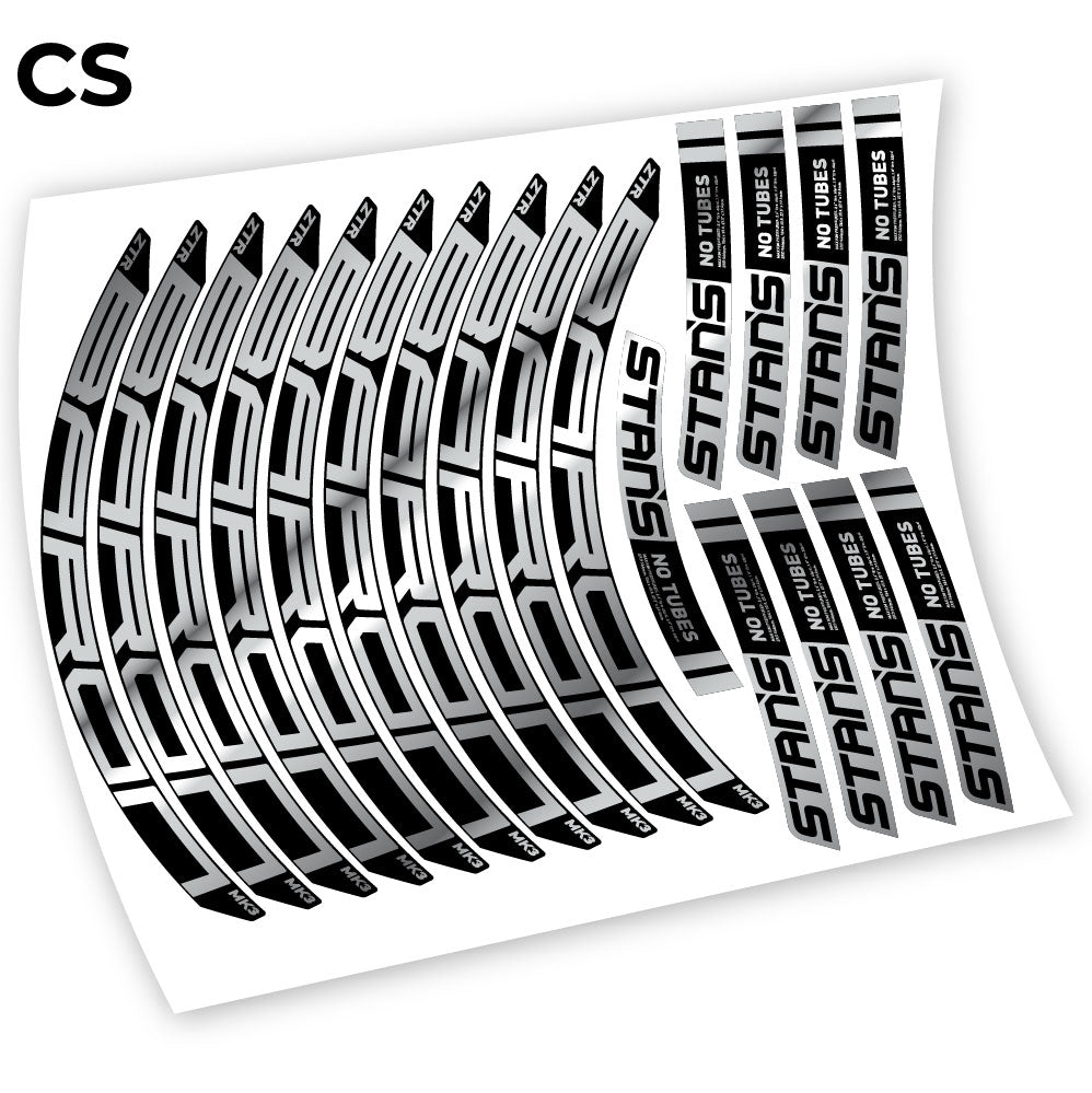 Autocollant, Notubes ZTR Baron MK3 2018, Autocollant vinyle