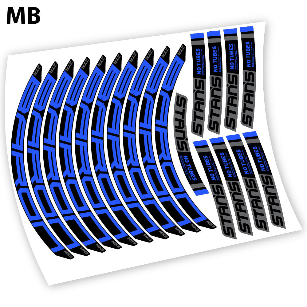 Autocollant, Notubes ZTR Baron MK3 2018, Autocollant vinyle
