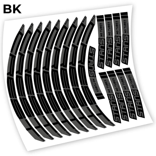 Autocollant, Notubes ZTR Crest MK3 2018, autocollant Mountain Wheel Vélos Vinyle