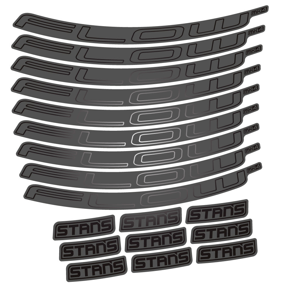 Autocollant Stans Flow MK4 Ver.1, Roues VTT 29, Autocollant Vélo vinyle