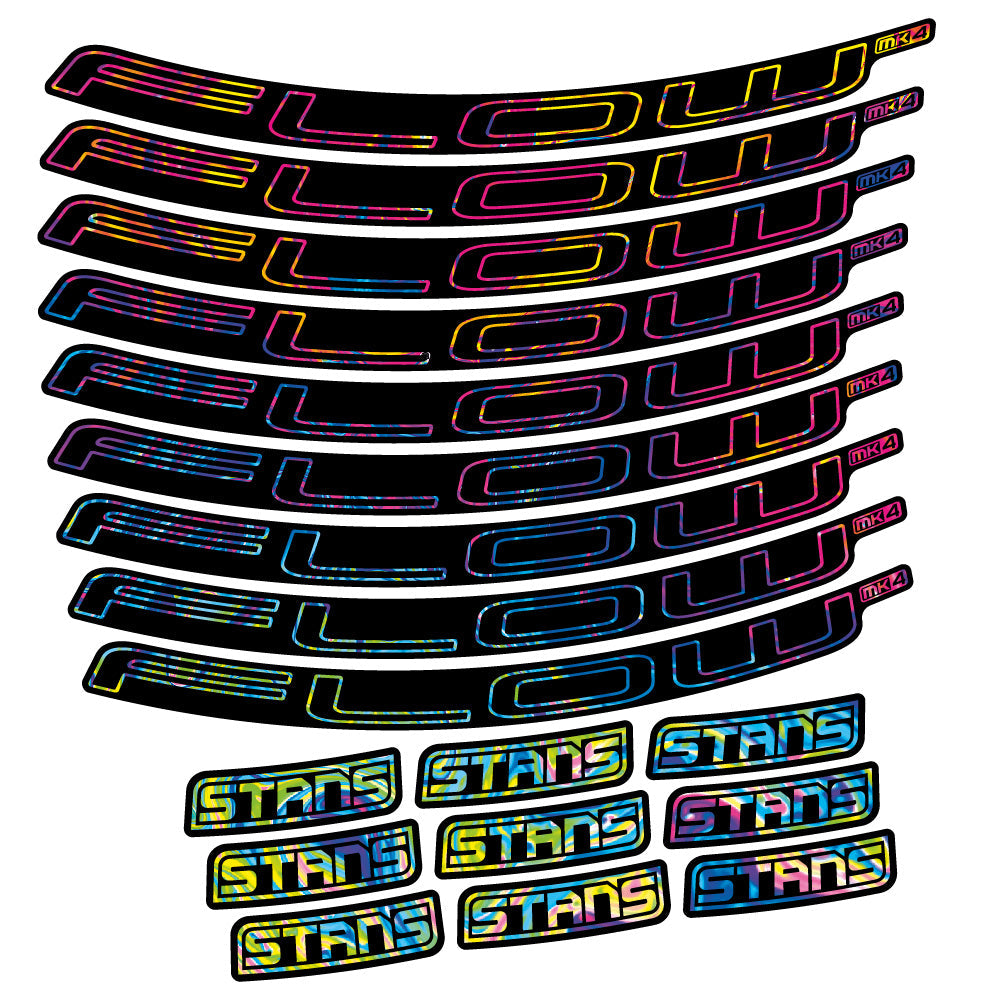 Autocollant Stans Flow MK4 Ver.1, Roues VTT 29, Autocollant Vélo vinyle
