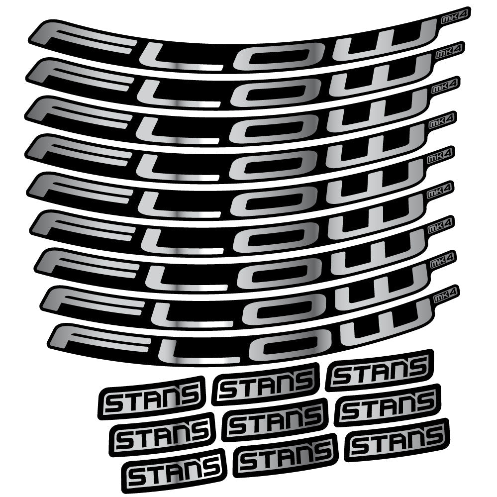 Autocollant Stans Flow MK4 Ver.2, Roues VTT 29, Autocollant Vélo vinyle