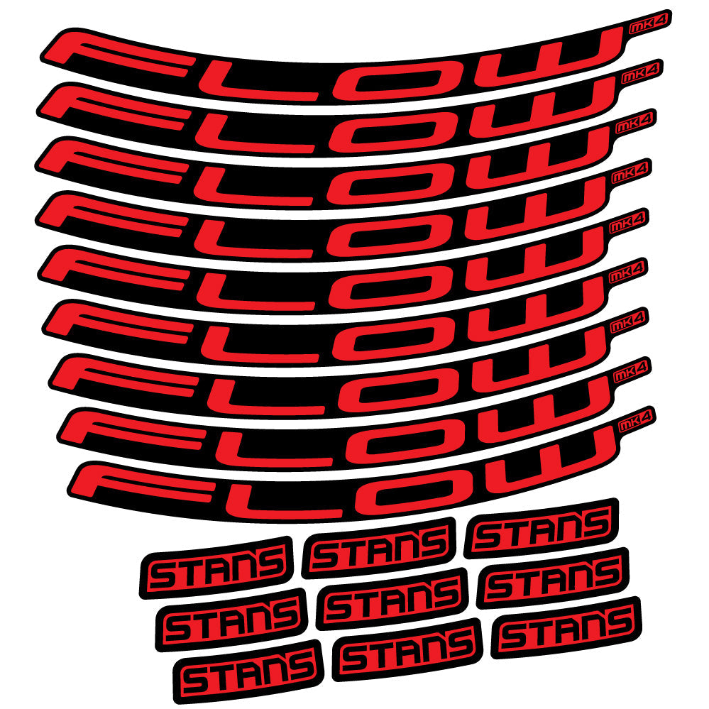 Autocollant Stans Flow MK4 Ver.2, Roues VTT 29, Autocollant Vélo vinyle