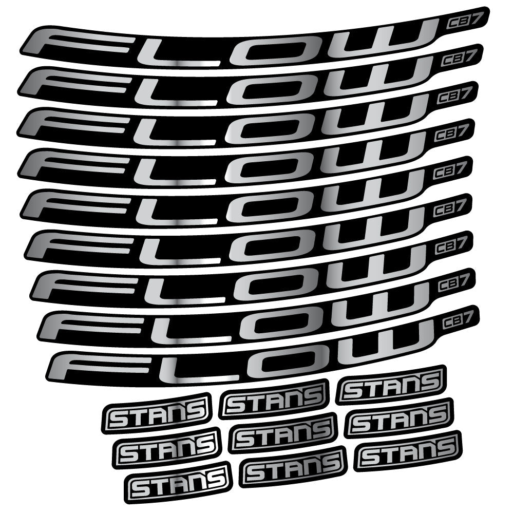 Autocollant Stans Flow CB7 Ver.2, Roues VTT 29, Autocollant Vélo vinyle